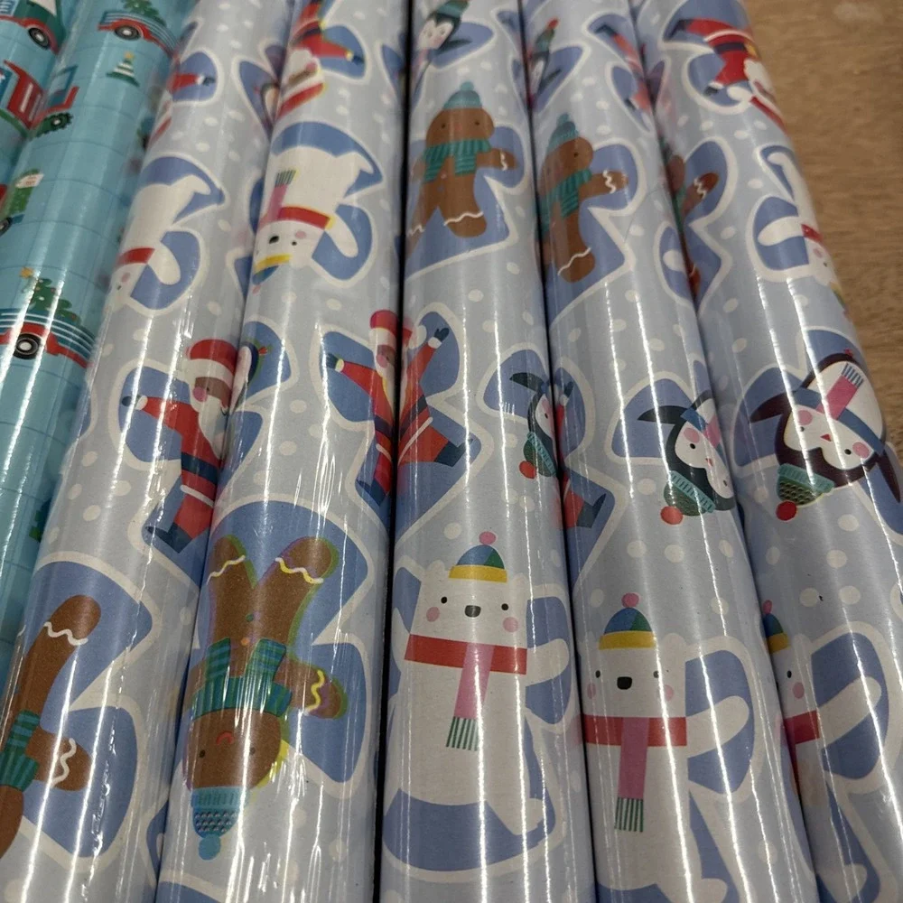 Christmas Wrapping Paper 12 Rolls,  11-50 Sqft Rolls And 1-25sqft Roll‎